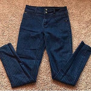 Buffalo David Bitton Izzy High Rise Skinny Stripe